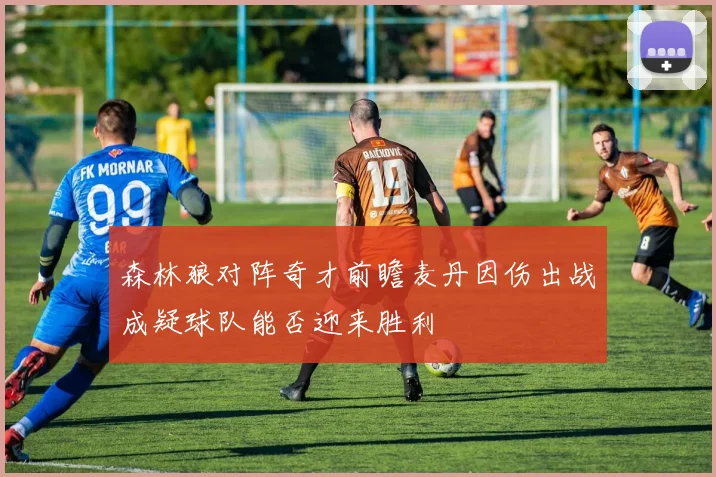 森林狼对阵奇才前瞻麦丹因伤出战成疑球队能否迎来胜利